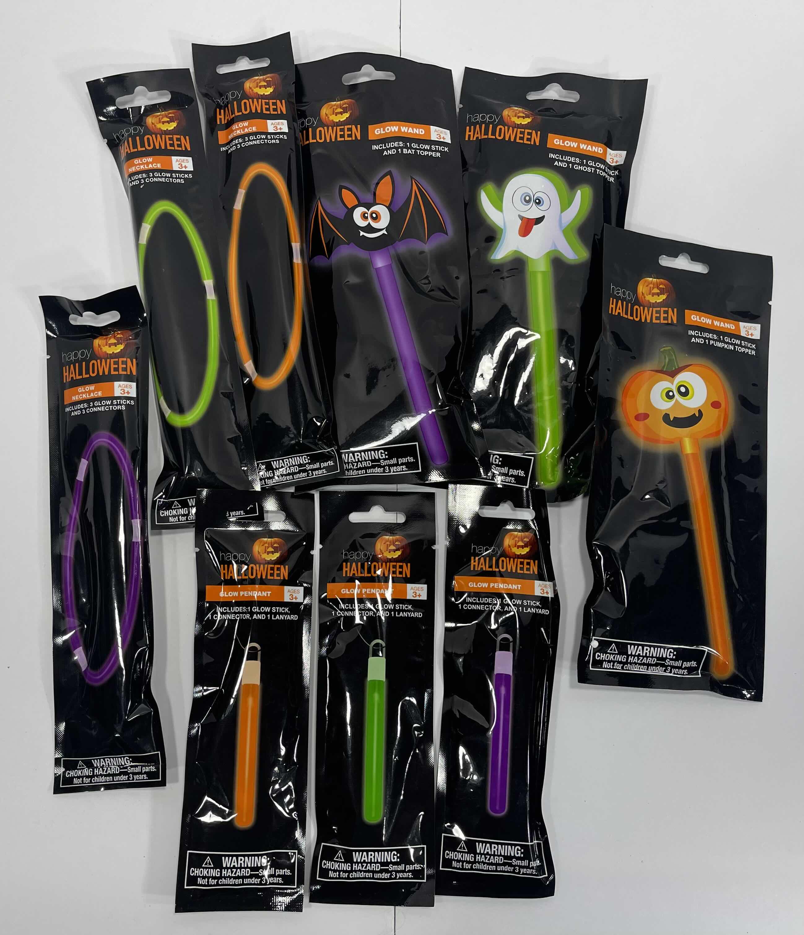 Photo 5 of HEADBAND HALLOWEEN ASSORTMENT (10) WITH HAIR ACCESSORIES & GLOW STICKS MSRP $120