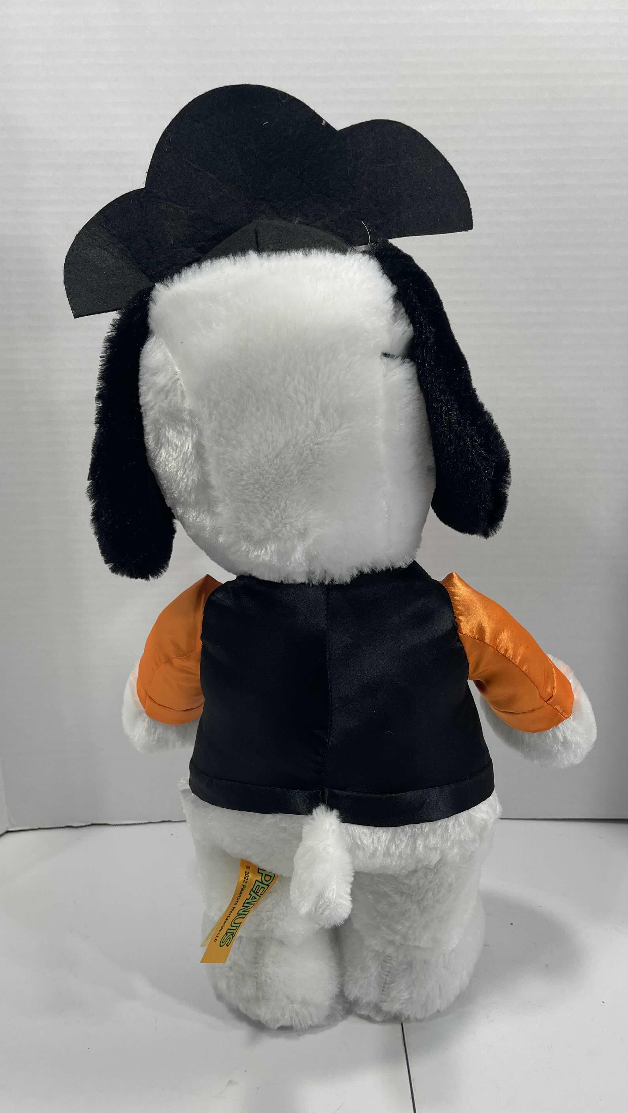 Photo 4 of PEANUTS PIRATE TRICK OR TREAT SNOOPY STANDING PLUSH H24” & ANIMATED SNOOPY ON DOGHOUSE MSRP $75