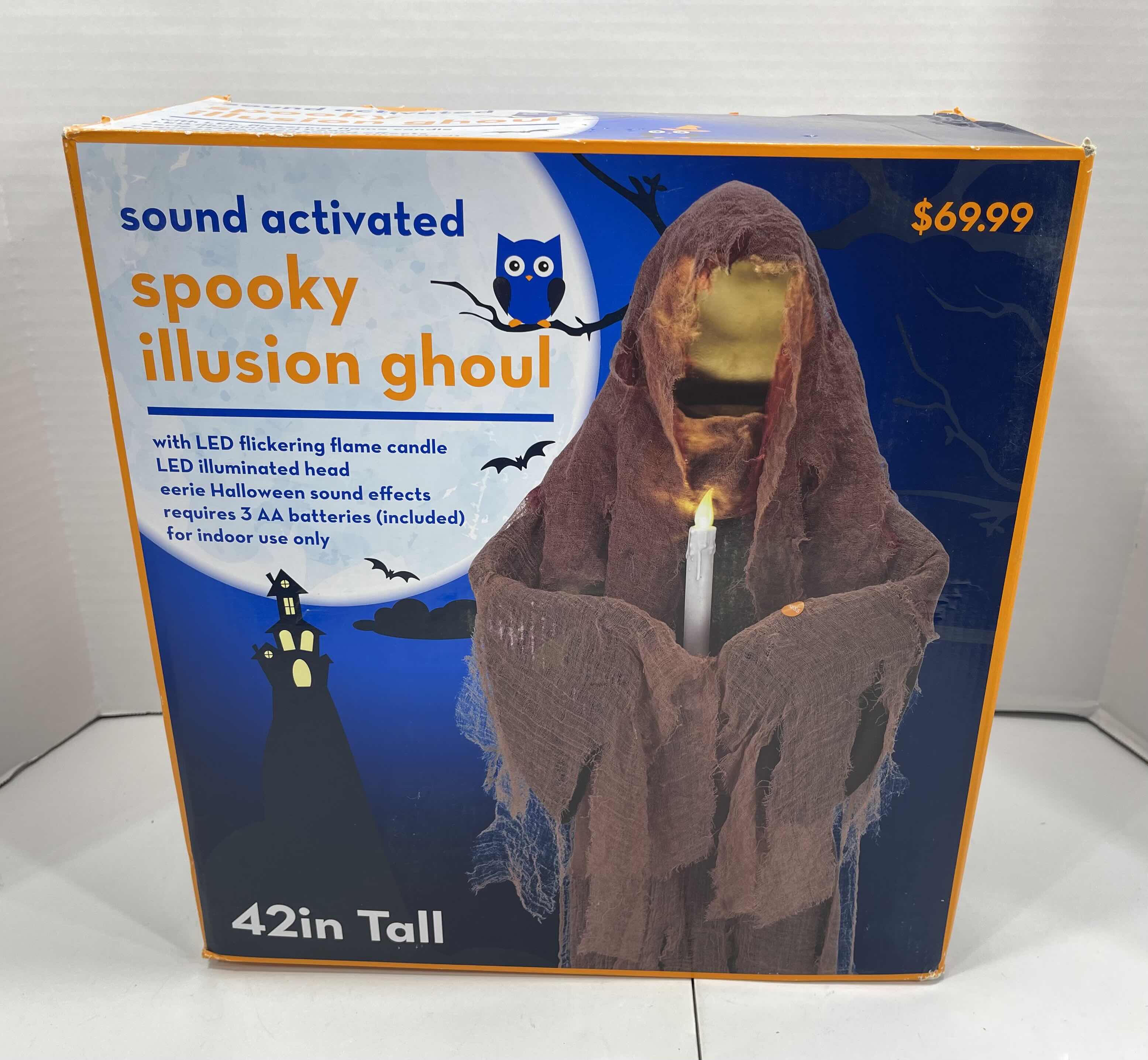 Photo 1 of SPOOKY ILLUSION GHOUL 42” SOUND ACTIVATED NEW MSRP $69.99