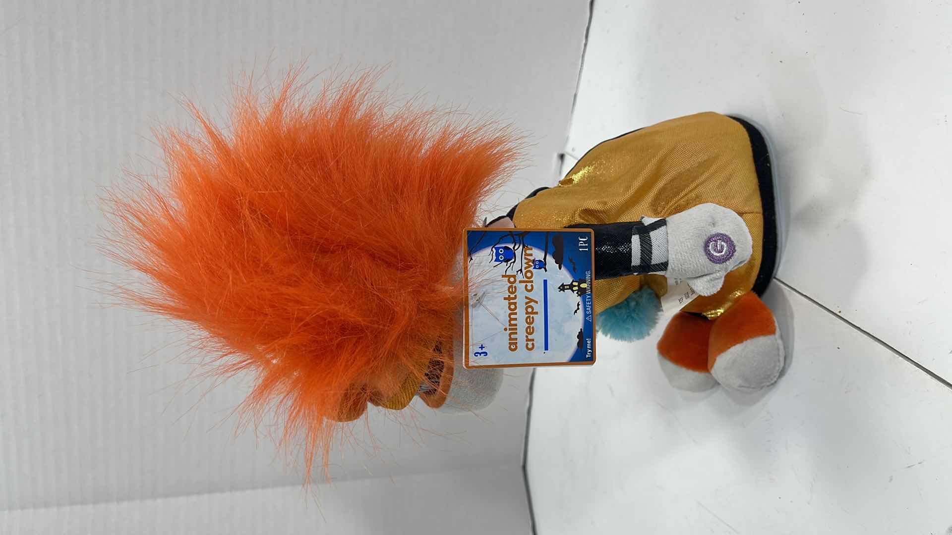 Photo 2 of ANIMATED CREEPY CLOWN H11” - LIGHT UP WITH MOVEMENT & CREEPY LAUGHING MSRP $40