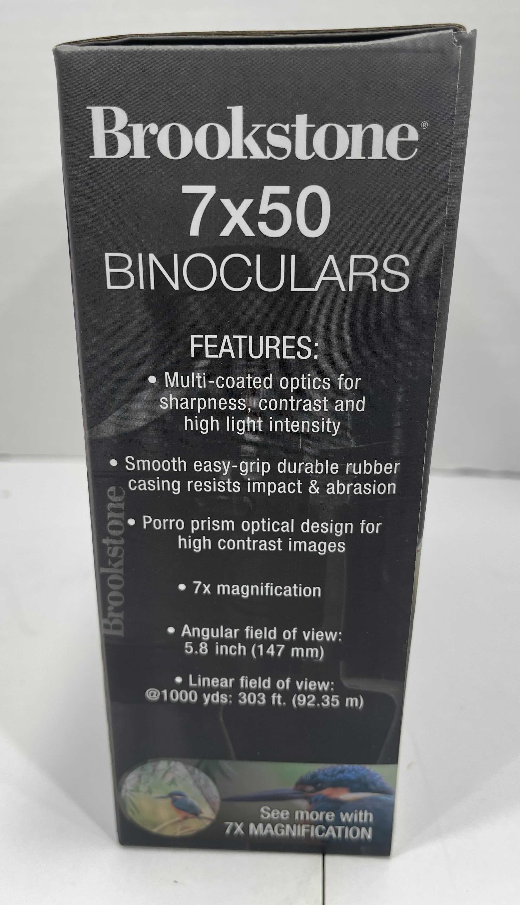 Photo 3 of BROOKSTONE 7 X 50 BINOCULARS 7X MAGNIFICATION NIB