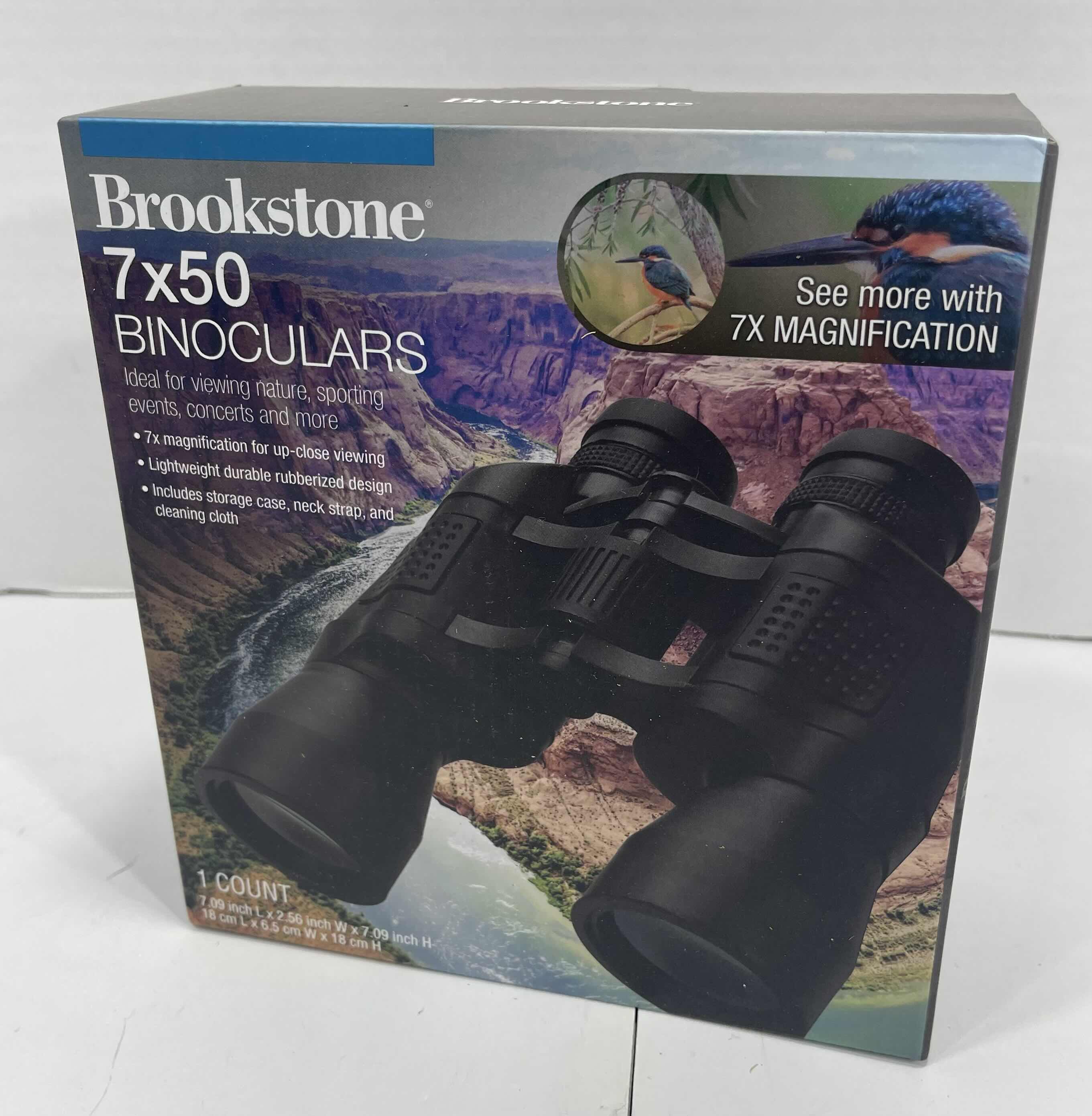 Photo 1 of BROOKSTONE 7 X 50 BINOCULARS 7X MAGNIFICATION NIB