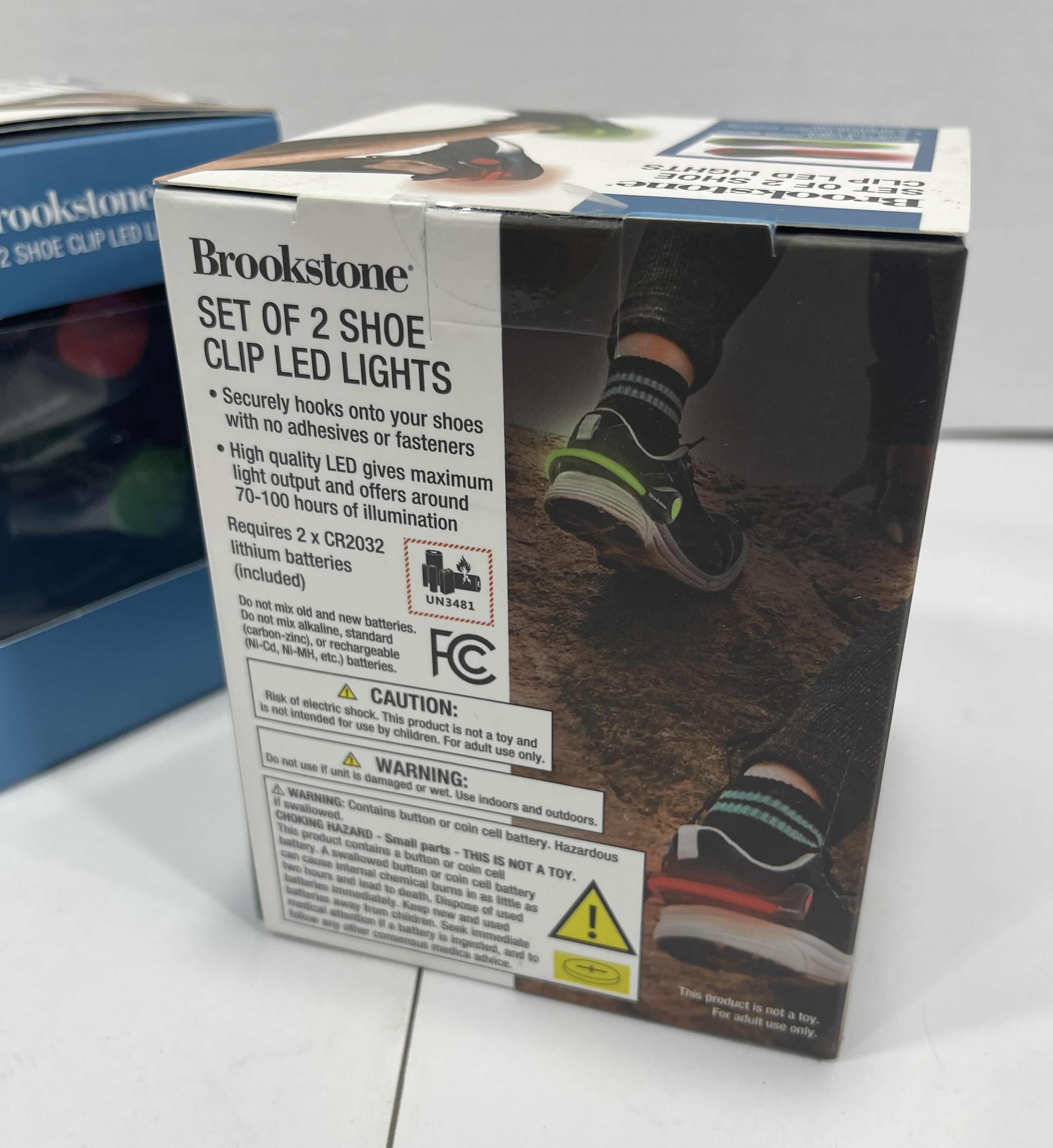 Photo 3 of BROOKESTONE SET OF 2 SHOE CLIP LED LIGHTS (2 BOXES) MSRP $30