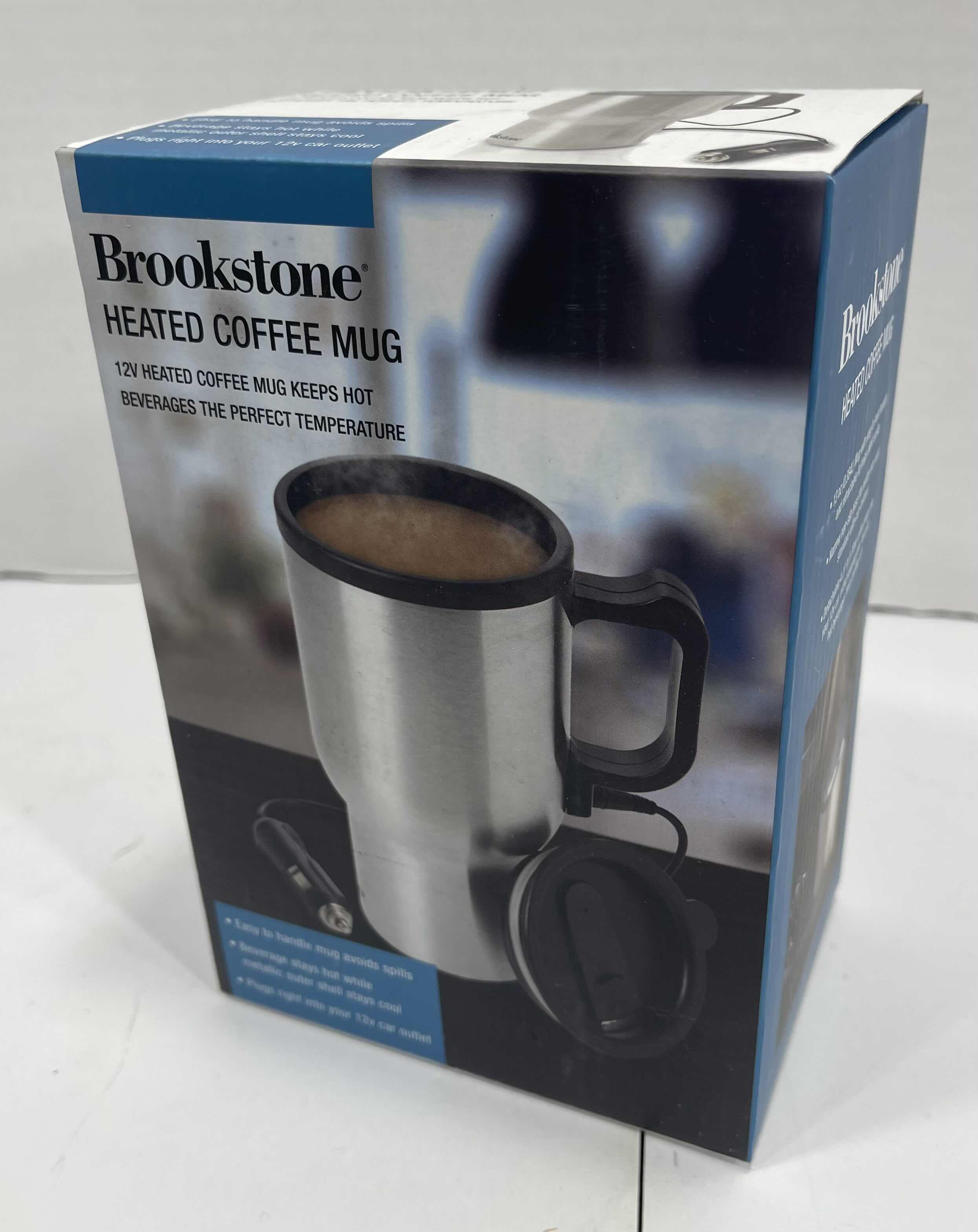 Photo 1 of BROOKESTONE HEATED COFFEE MUG NIB