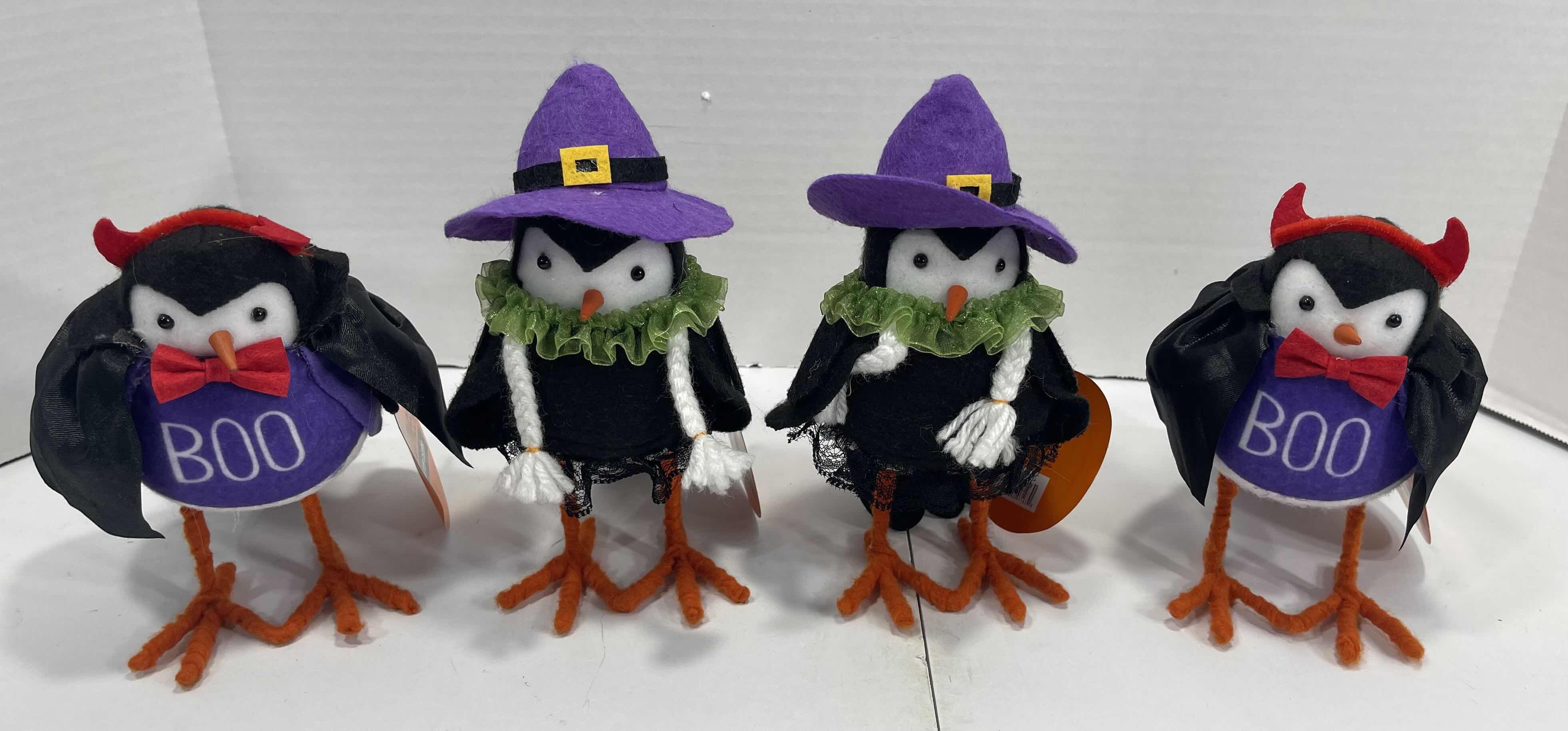 Photo 1 of FELT HALLOWEEN BIRDIES H6” (4)