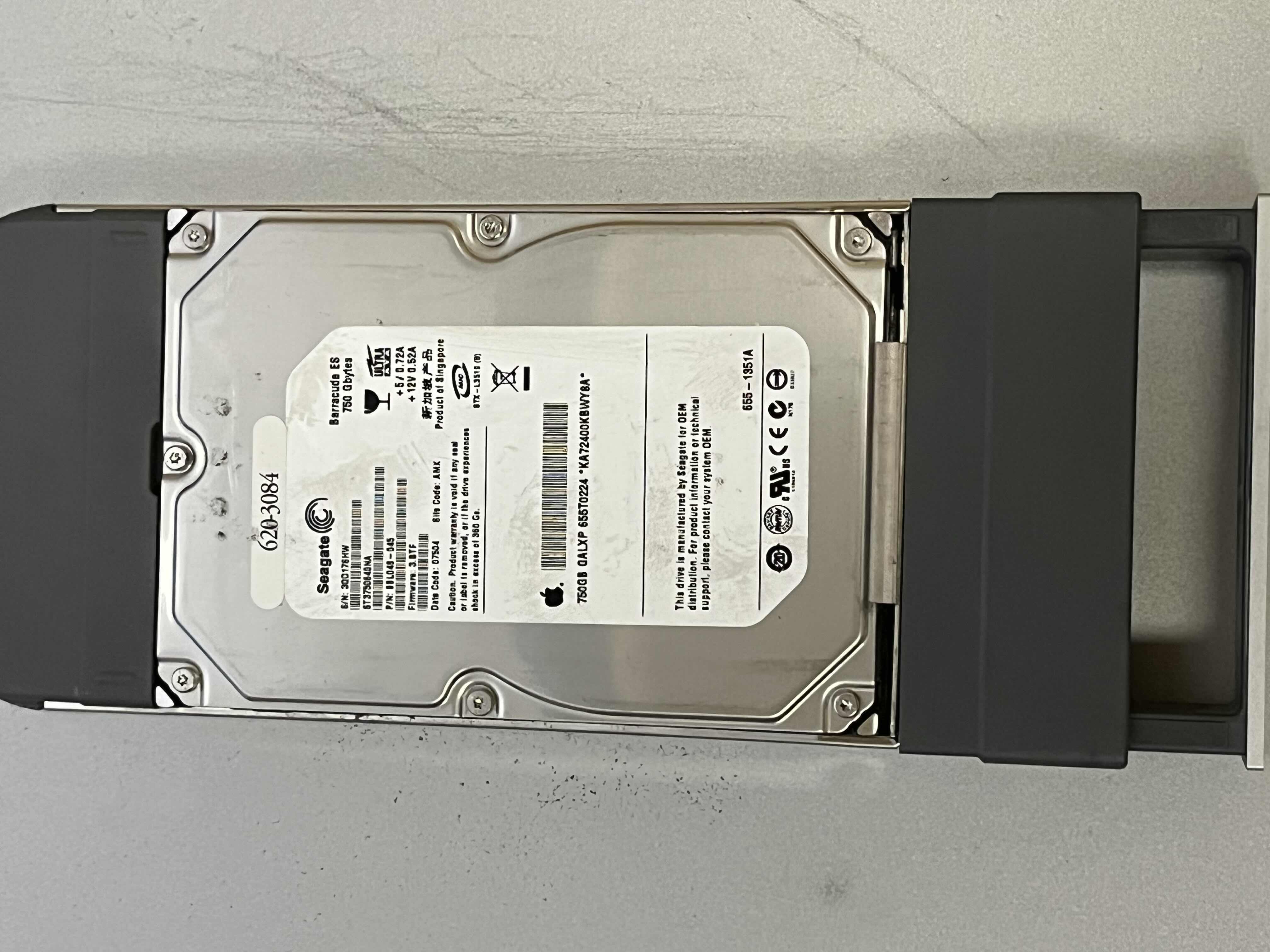 Photo 4 of APPLE X SERVER RAID CONTROL MODULE W 13 SEAGATE BARRACUDA ES 750GB HARD DRIVES