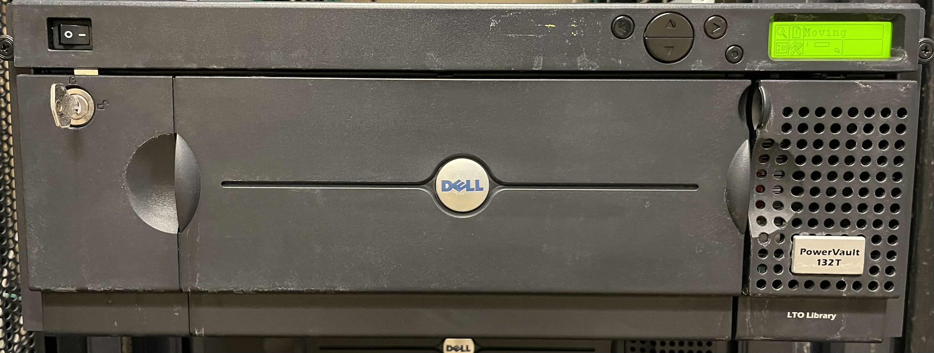 Photo 1 of DELL POWER VAULT 132T LTO LIBRARY RACK MOUNT