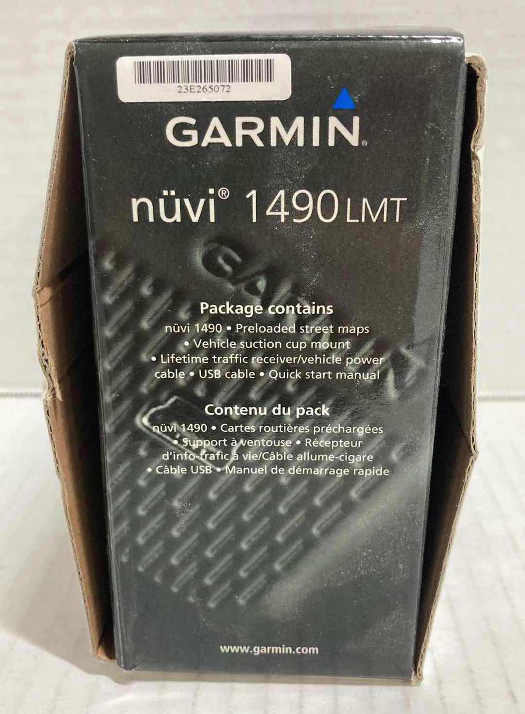 Photo 2 of GARMIN NUVI 1490LMT LIFETIME MAPS & TRAFFIC EDITION