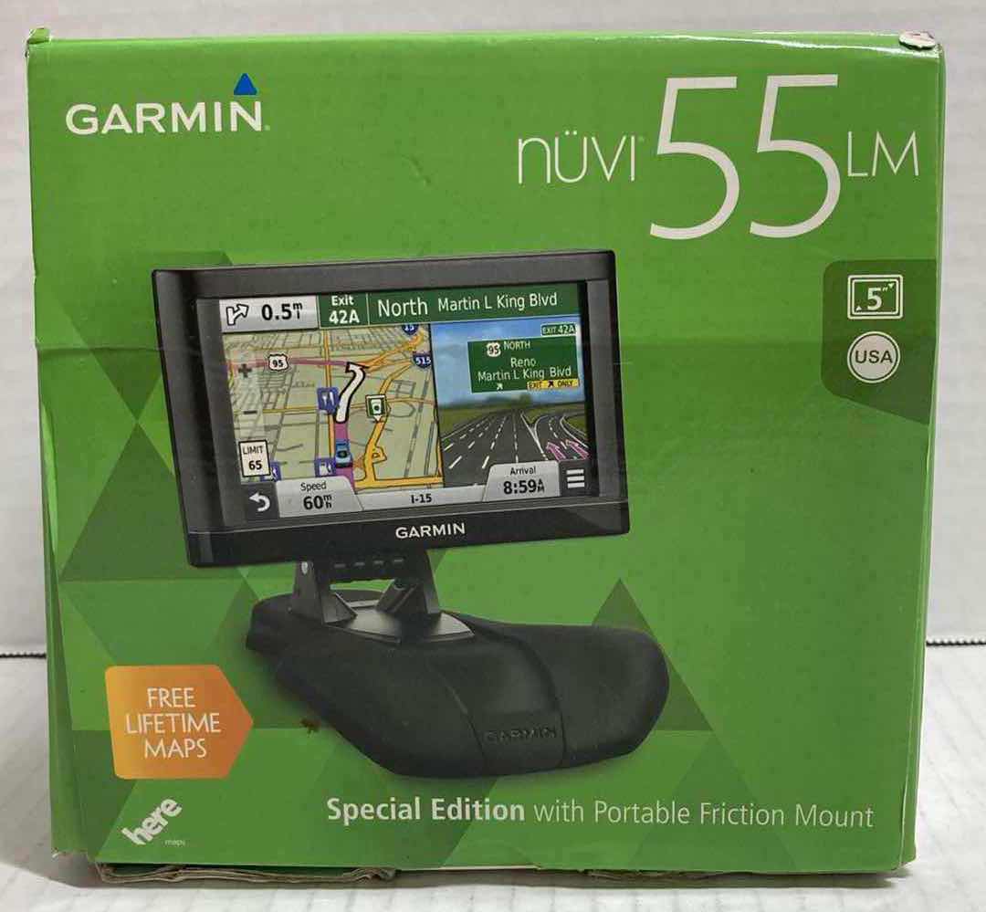 Photo 1 of GARMIN NUVI 55LM W PORTABLE FRICTION MOUNT