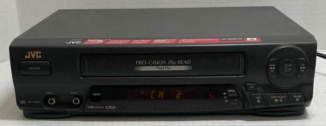 Photo 1 of JVC PLUG & PLAY VHS PLAYER MODEL HR-A43U