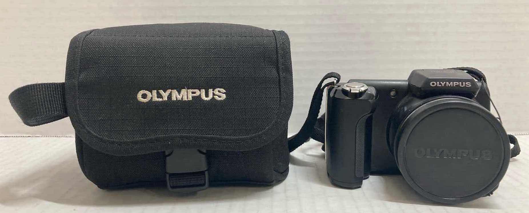 Photo 1 of OLYMPUS BATTERY OPERATED DIGITAL CAMERA W CASE MODEL SP-610UZ