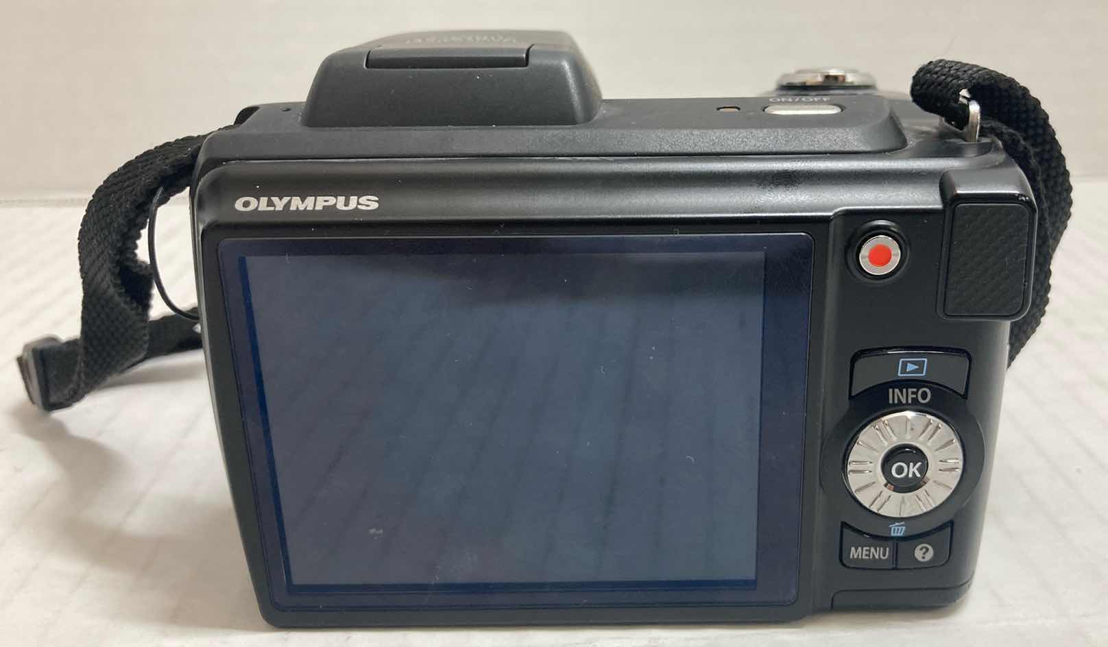 Photo 4 of OLYMPUS BATTERY OPERATED DIGITAL CAMERA W CASE MODEL SP-610UZ