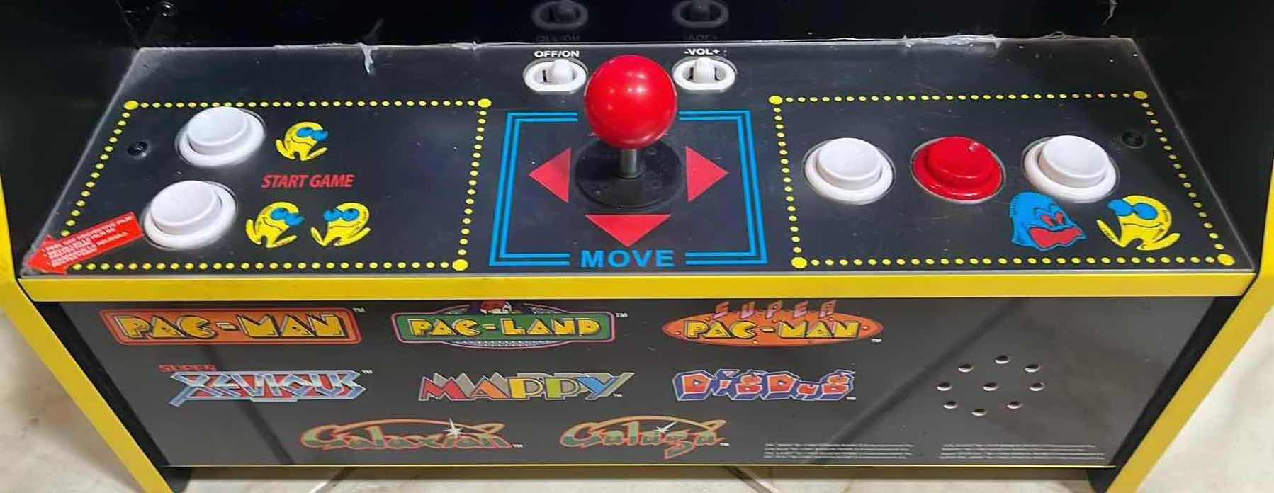 Photo 4 of ARCADE 1 UP PAC-MAN PARTY-CADE 8 IN 1 KIDS MINI 17” SCREEN GAMING MACHINE MODEL 8274 Q4 PACMAN PARTYCADE