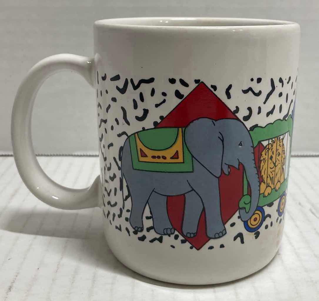 Photo 4 of VINTAGE CIRCUS CIRCUS COFFEE MUGS (2)