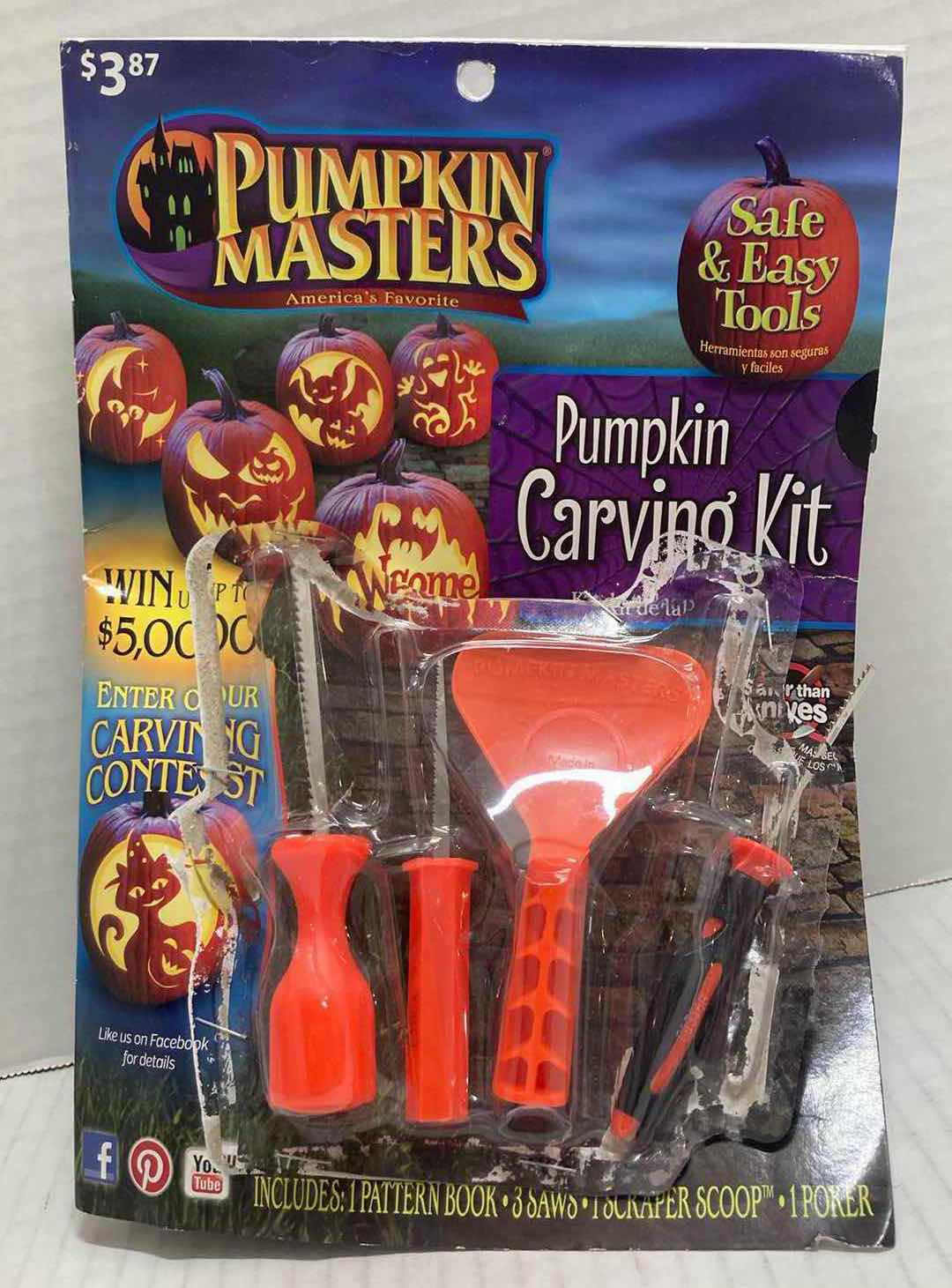 Photo 2 of PUMPKIN CARVING SET, CUPCAKE STAND, COOKIE DISPENSER & POP CHEF