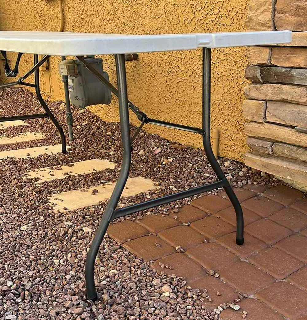 Photo 2 of COSCO 6FT FOLDING TABLE MODEL 14678WSPW