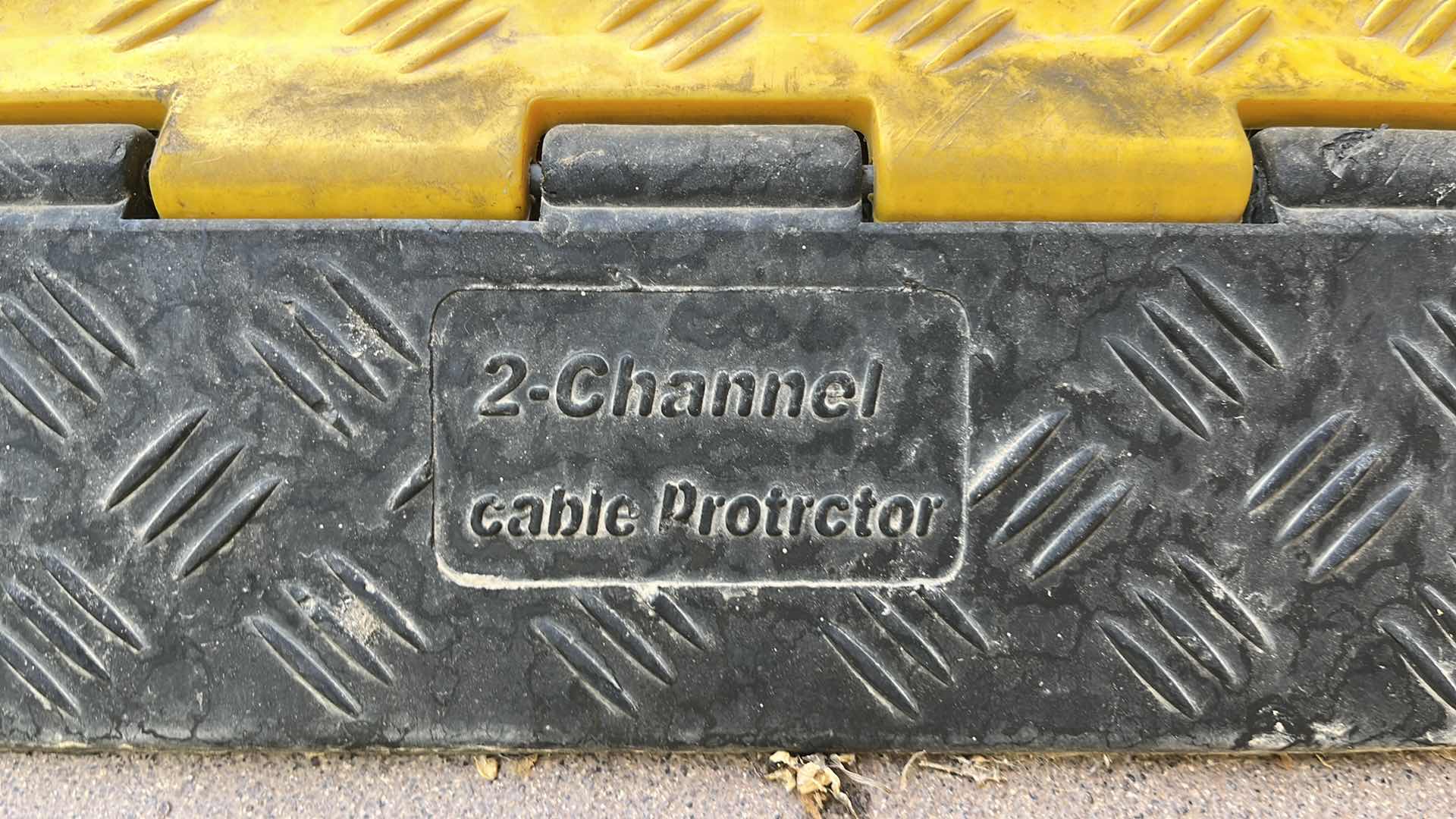 Photo 4 of GUARDIAN RUBBER 2 CHANNEL CABLE/CORD PROTECTOR 40” X 10” H2”