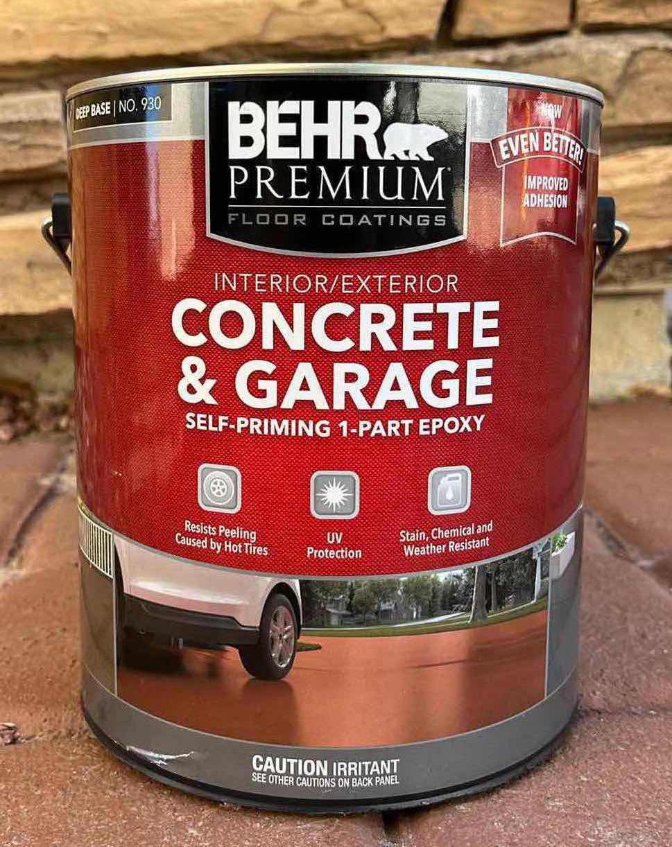 Photo 2 of BEUR PREMIUM DEEP BASE 930 INTERIOR/EXTERIOR CONCRETE & GARAGE SELF PRIMING 1 PART EPOXY FLOOR COATING PAINT 1GAL