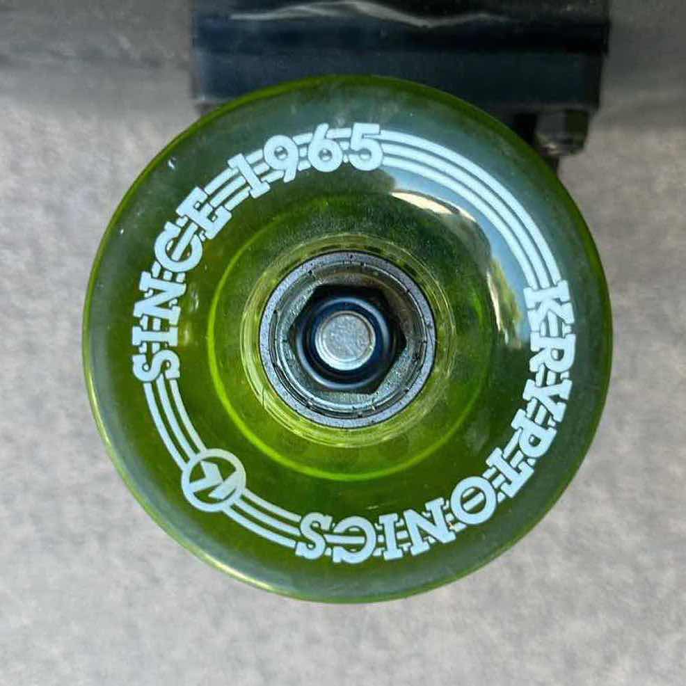 Photo 9 of KRYPTONICS 30” GREEN LED SELF POWERED LIGHT UP SKATEBOARD