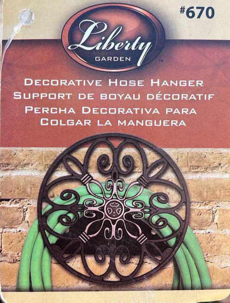 Photo 1 of LIBERTY GARDEN DECORATIVE WALL MOUNTED WATER HOSE HANGER