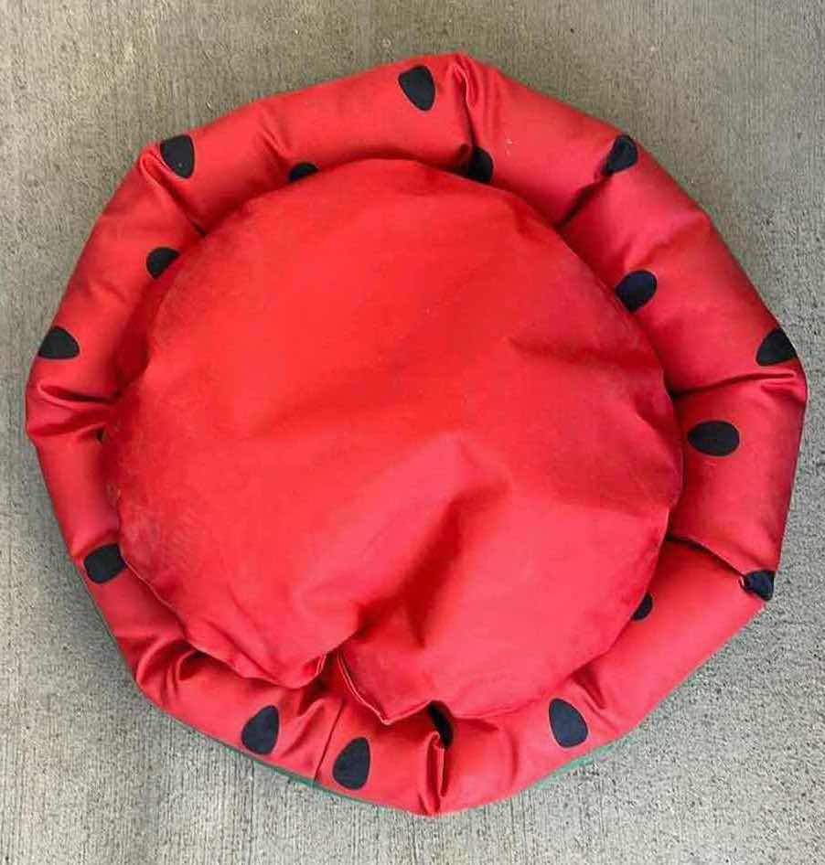 Photo 1 of WATERMELON PET DOG BED 20” X 20” H4.5””