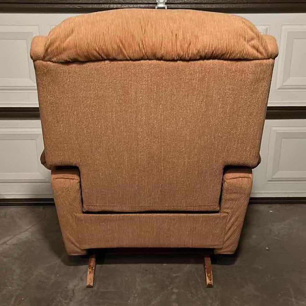 Photo 4 of LA-Z-BOY TAN CORDUROY RECLINER CHAIR 35” X 37” H41”