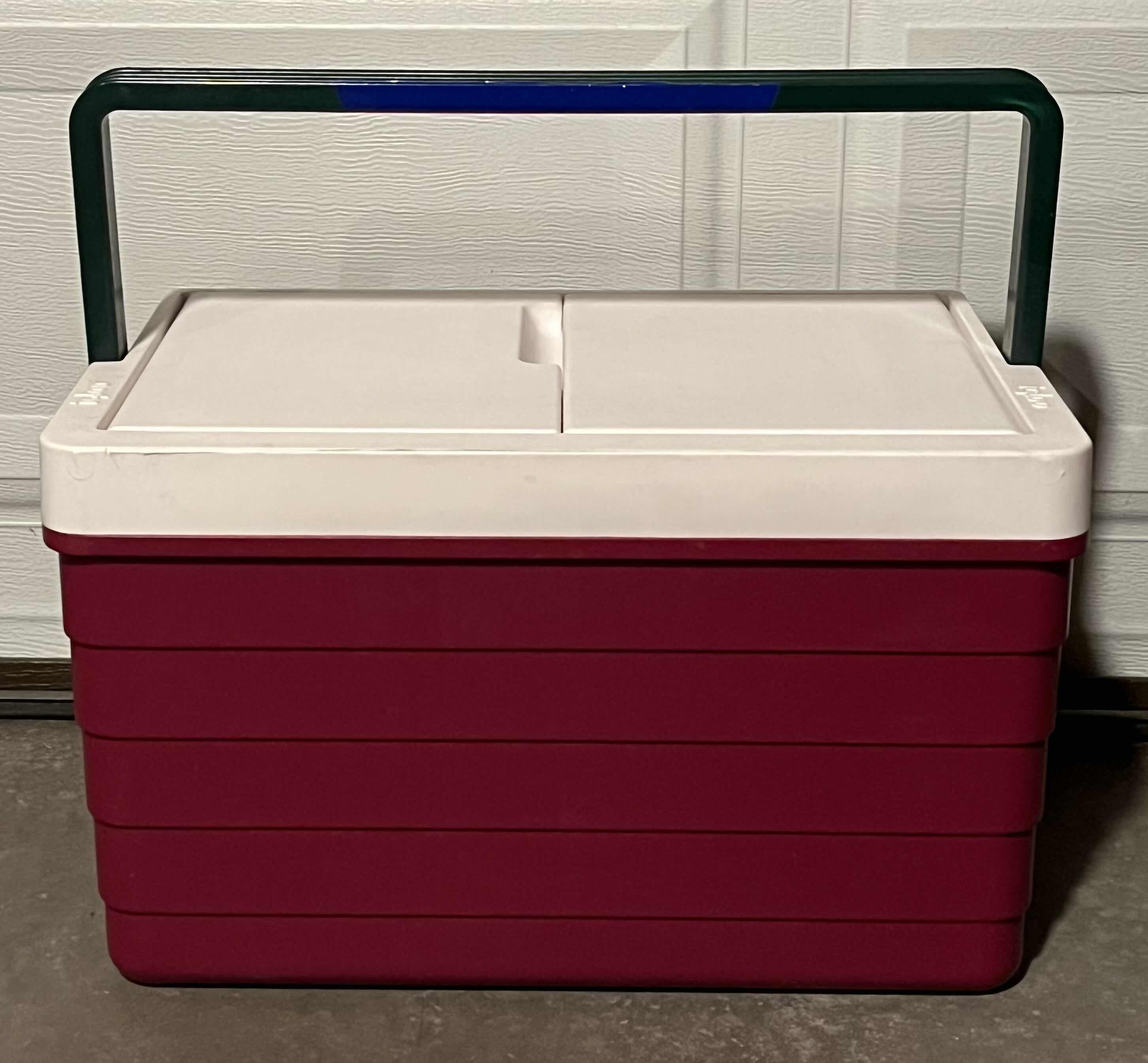 Photo 3 of IGLOO PICNIC BASKET ICE CHEST COOLER 19” X 12.5” H11.25”