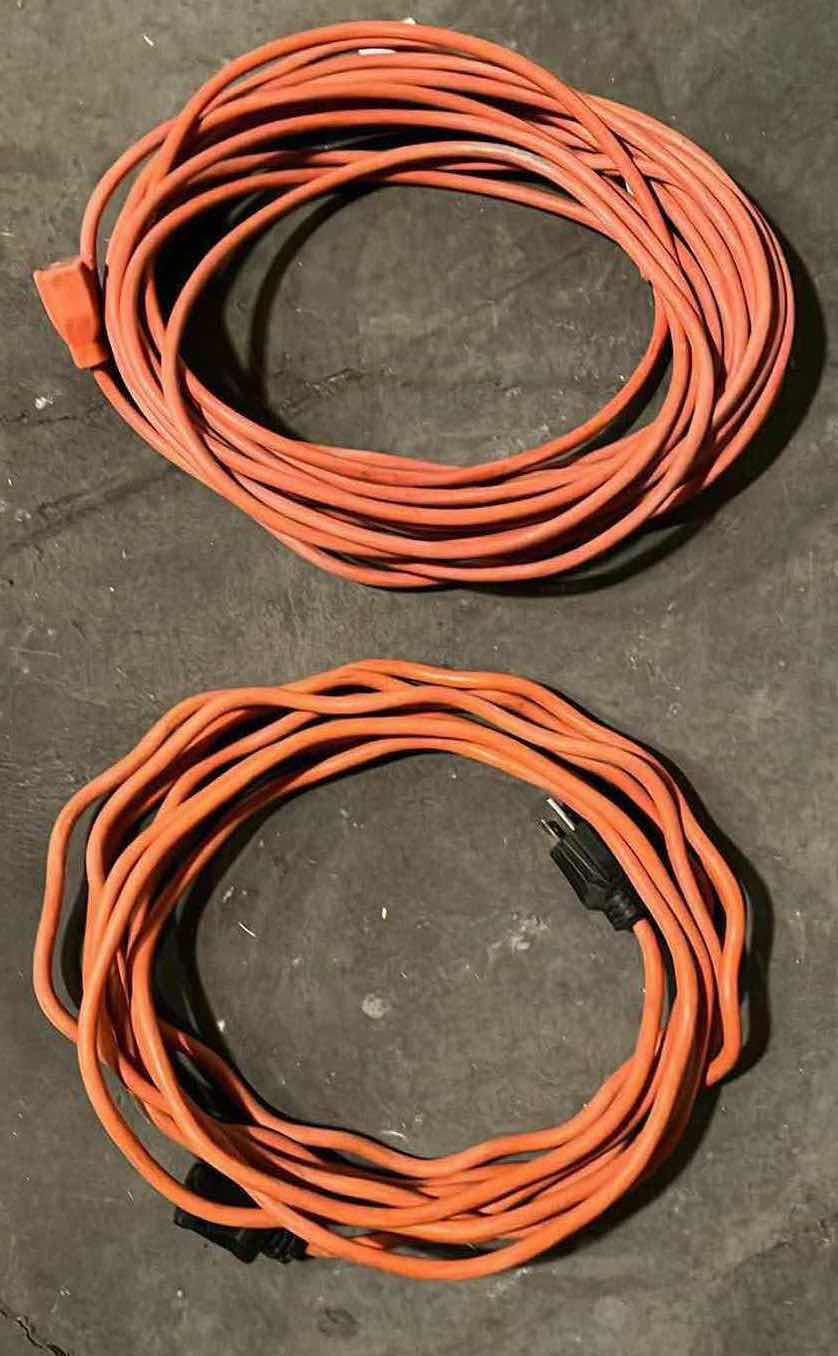 Photo 1 of ORANGE EXTENSION CORDS 25FT & 50FT