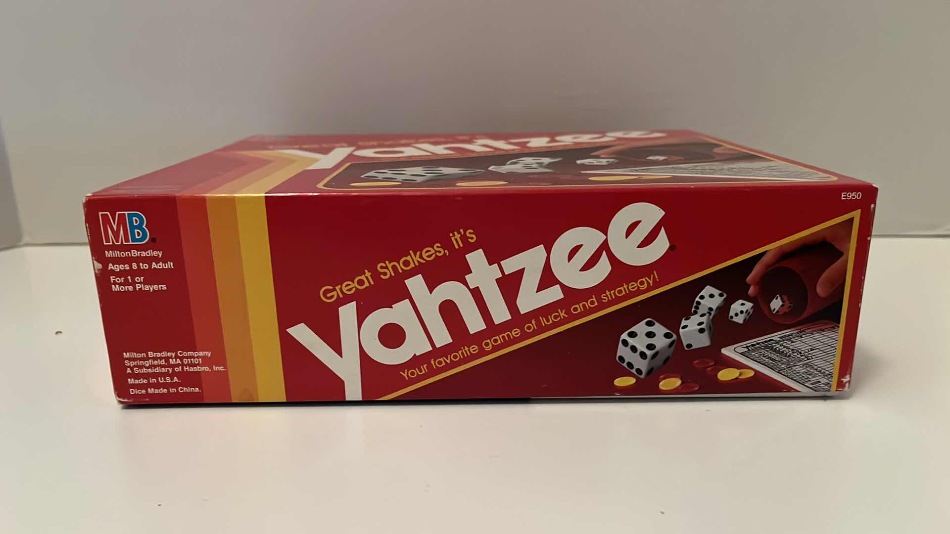 Photo 2 of YAHTZEE LUCK & STRATEGY DICE GAME YR-1982