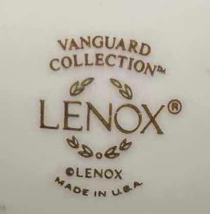 Photo 3 of LENOX VANGUARD IVORY/GOLD PORCELAIN VASE H7.25”