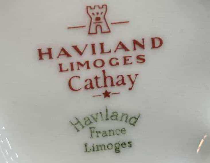 Photo 1 of HAVILAND CATHAY FRENCH LIMOGES PORCELAIN MILK/CREAM PITCHER H5.4”
