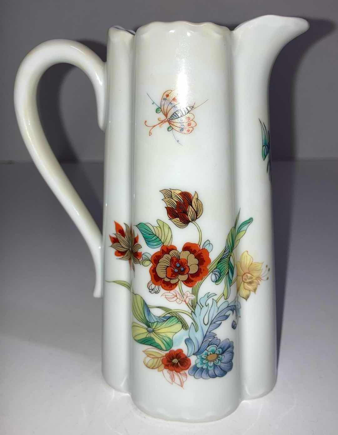 Photo 1 of HAVILAND CATHAY FRENCH LIMOGES PORCELAIN MILK/CREAM PITCHER H5.4”