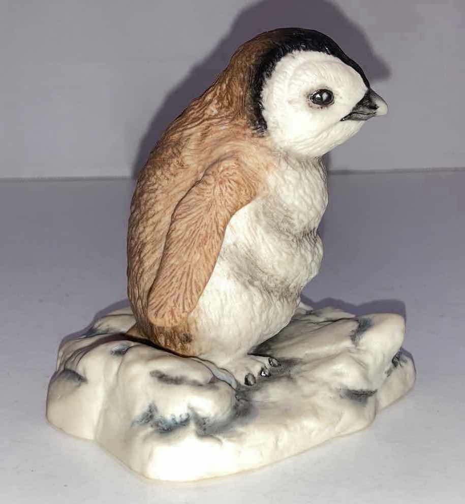 Photo 3 of BOEHM PORCELAIN EMPEROR BABY PENGUIN H4”