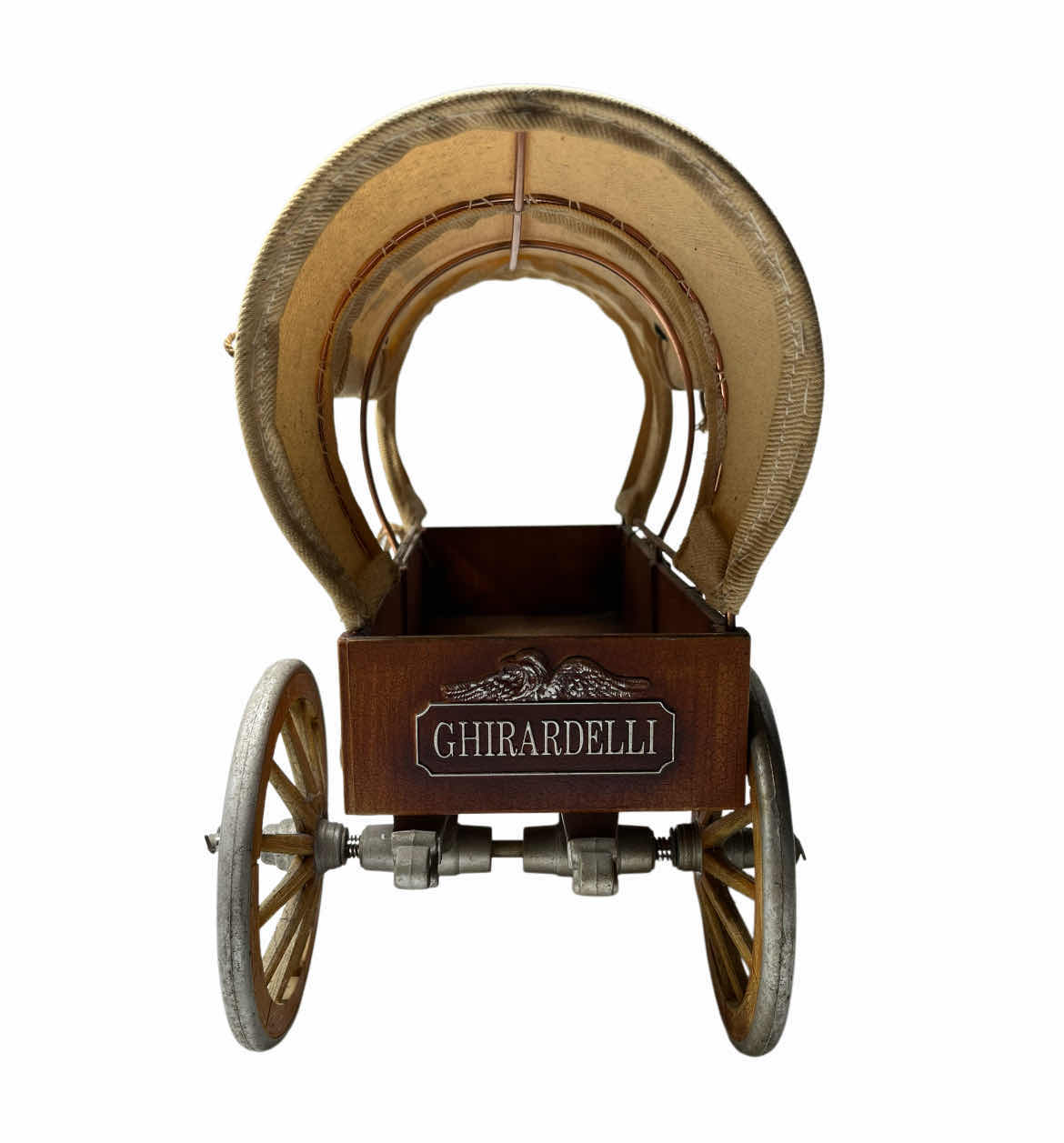Photo 1 of GHIRARDELLI & SONS CHOCOLATE CO SINCE 1852 RESIN COVERED WAGON