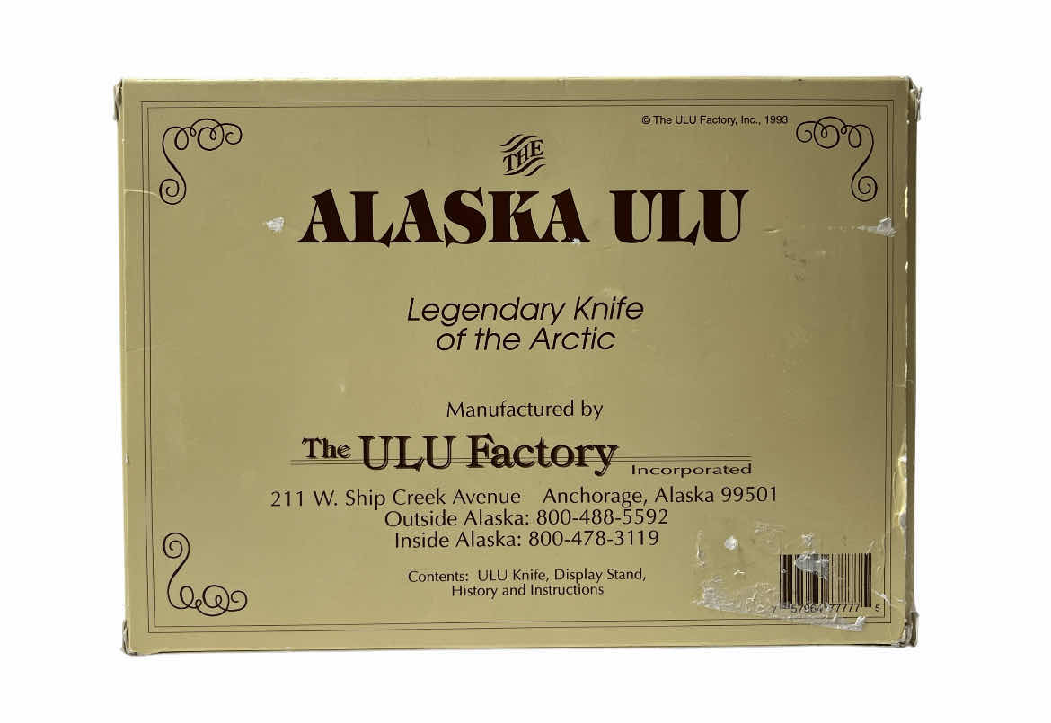 Photo 1 of NEW THE ALASKA ULU LEGENDARY KNIFE OF THE ARCTIC