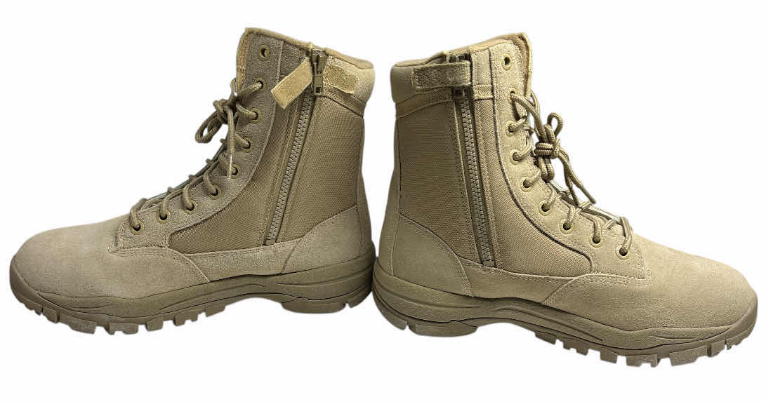 Photo 1 of NEW MENS RESPONSE GEAR TACTICAL FOOTWEAR DESERT 8” SERVICE BOOT (SIZE 12)