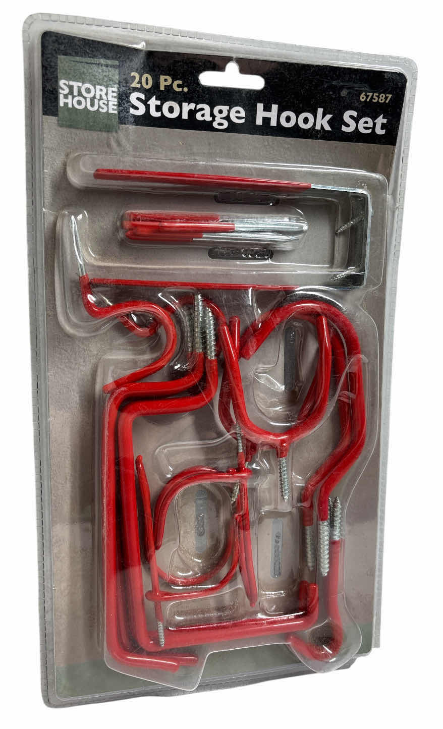 Photo 1 of NEW STORE HOUSE 20 PC STORAGE HOOK SET (#67587)