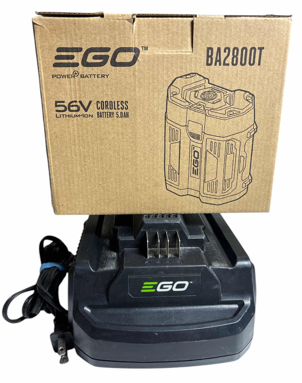 Photo 1 of EGO POWER+ 650 CFM CORDLESS BLOWER, INCLUDES 56V BATTERY 5.0Ah & 56V CHARGER (LB6500)