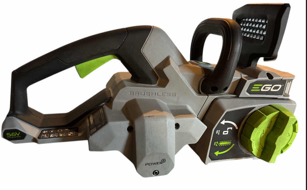 Photo 1 of EGO POWER+ 18” CORDLESS CHAINSAW, INCLUDES 56V BATTERY 5.0Ah & 56V CHARGER (CS1804)