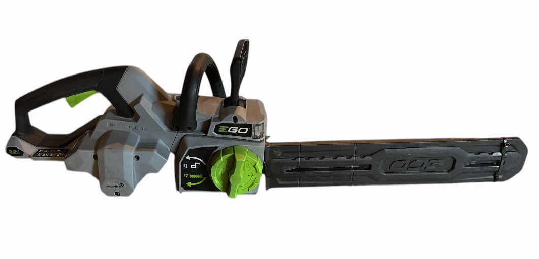 Photo 1 of EGO POWER+ 18” CORDLESS CHAINSAW, INCLUDES 56V BATTERY 5.0Ah & 56V CHARGER (CS1804)