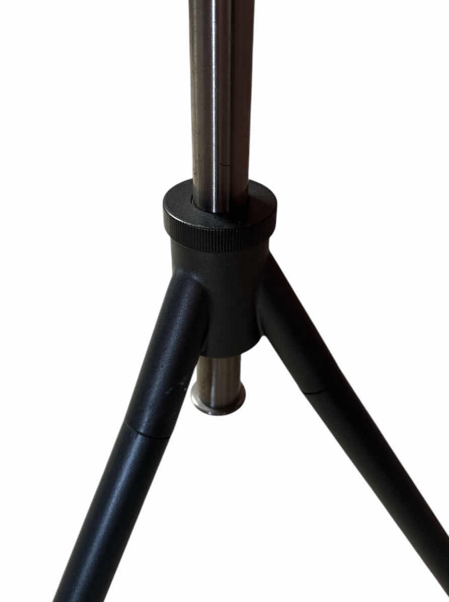 Photo 1 of TRIPOD ADJUSTABLE FLOOR LAMP W DIMMABLE FOOT SWITCH