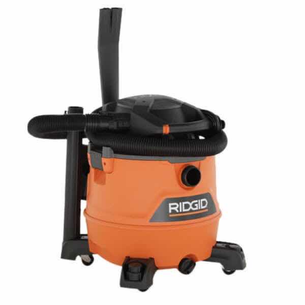 Photo 1 of RIDGID 16 GALLON WET/DRY VAC W DETACHABLE BLOWER (HD1600) & 2-PACK STANDARD FILTERS (VF4200)