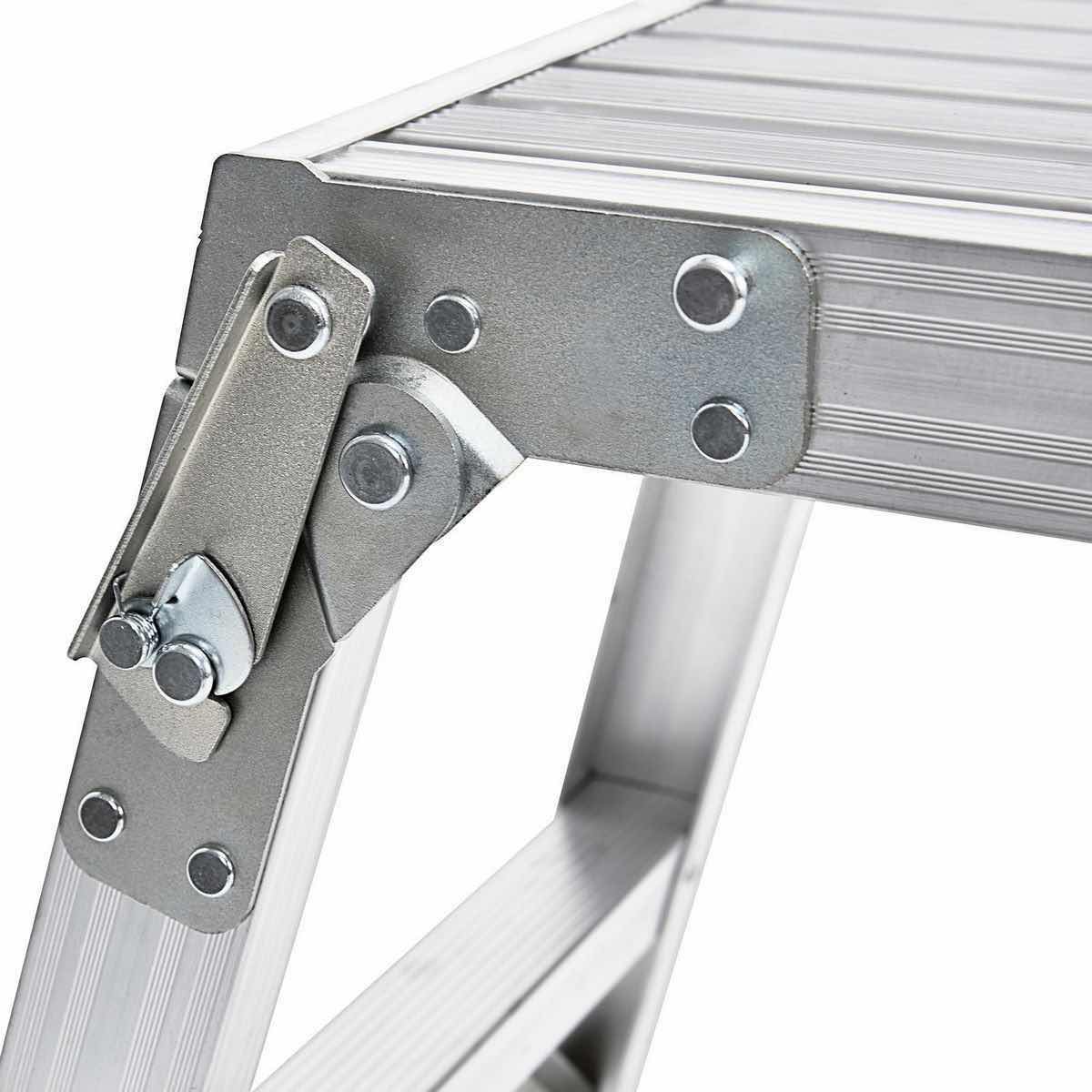 Photo 1 of FRANKLIN 40” LIGHTWEIGHT ALUMINUM WORKING PLATFORM STEP STOOL (56203)