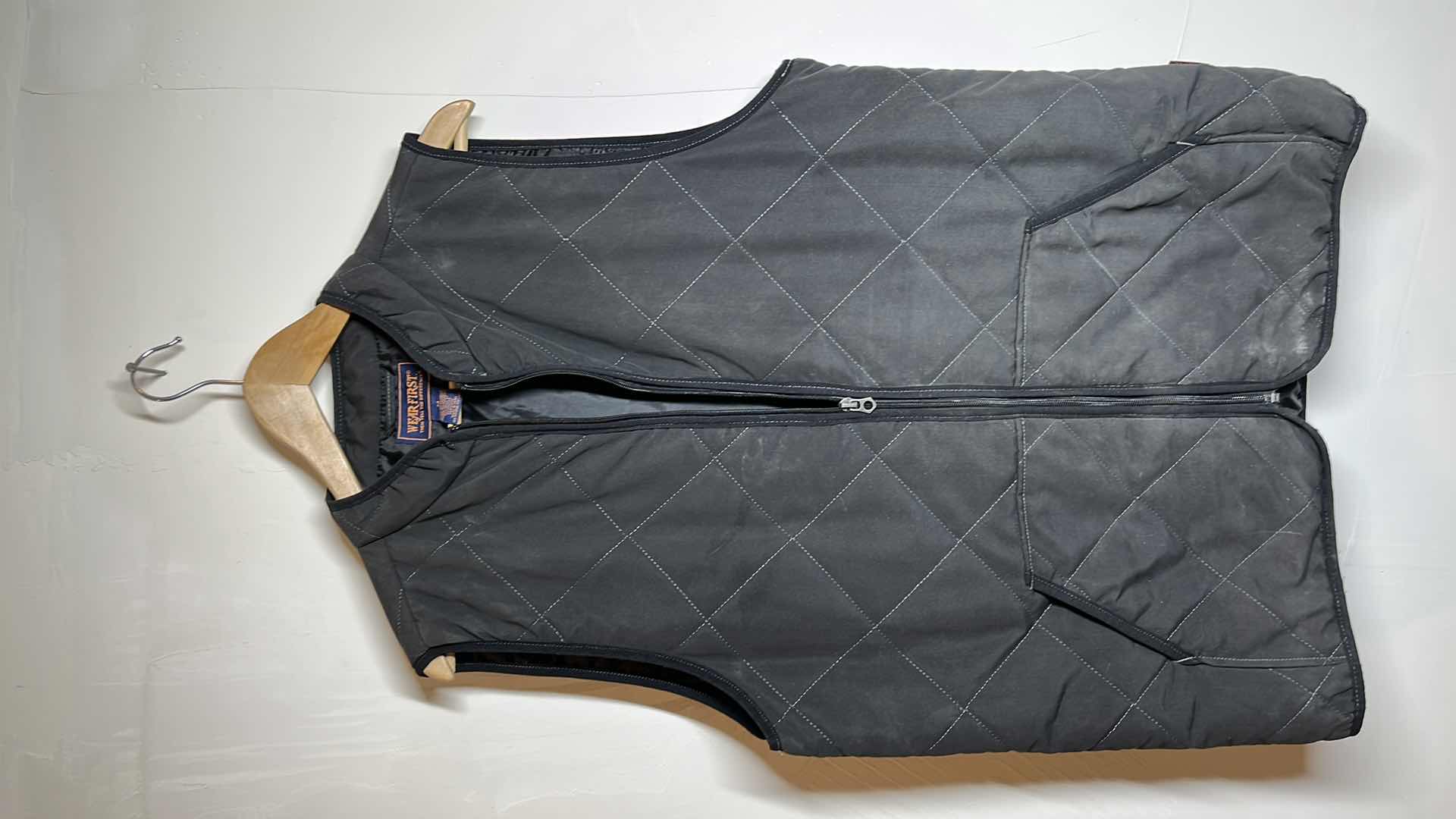 Photo 1 of WEAR FIRST BLACK VEST MENS SIZE M