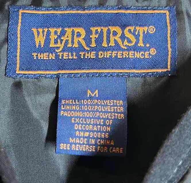 Photo 1 of WEAR FIRST BLACK VEST MENS SIZE M