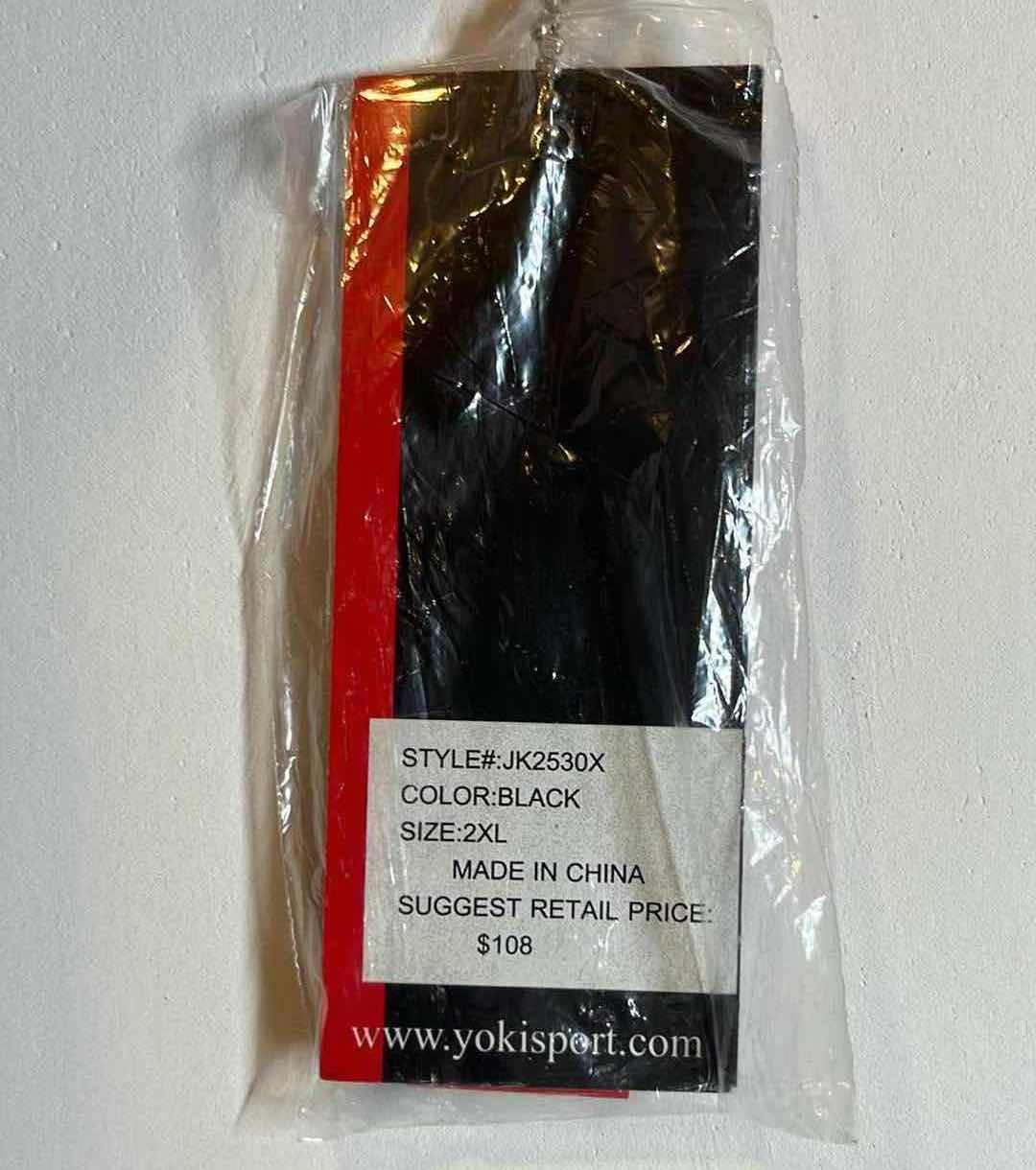 Photo 1 of YOKI SPORT OUTERWEAR COLLECTION HOODED BLACK JACKET MENS SIZE 2XL W TAG