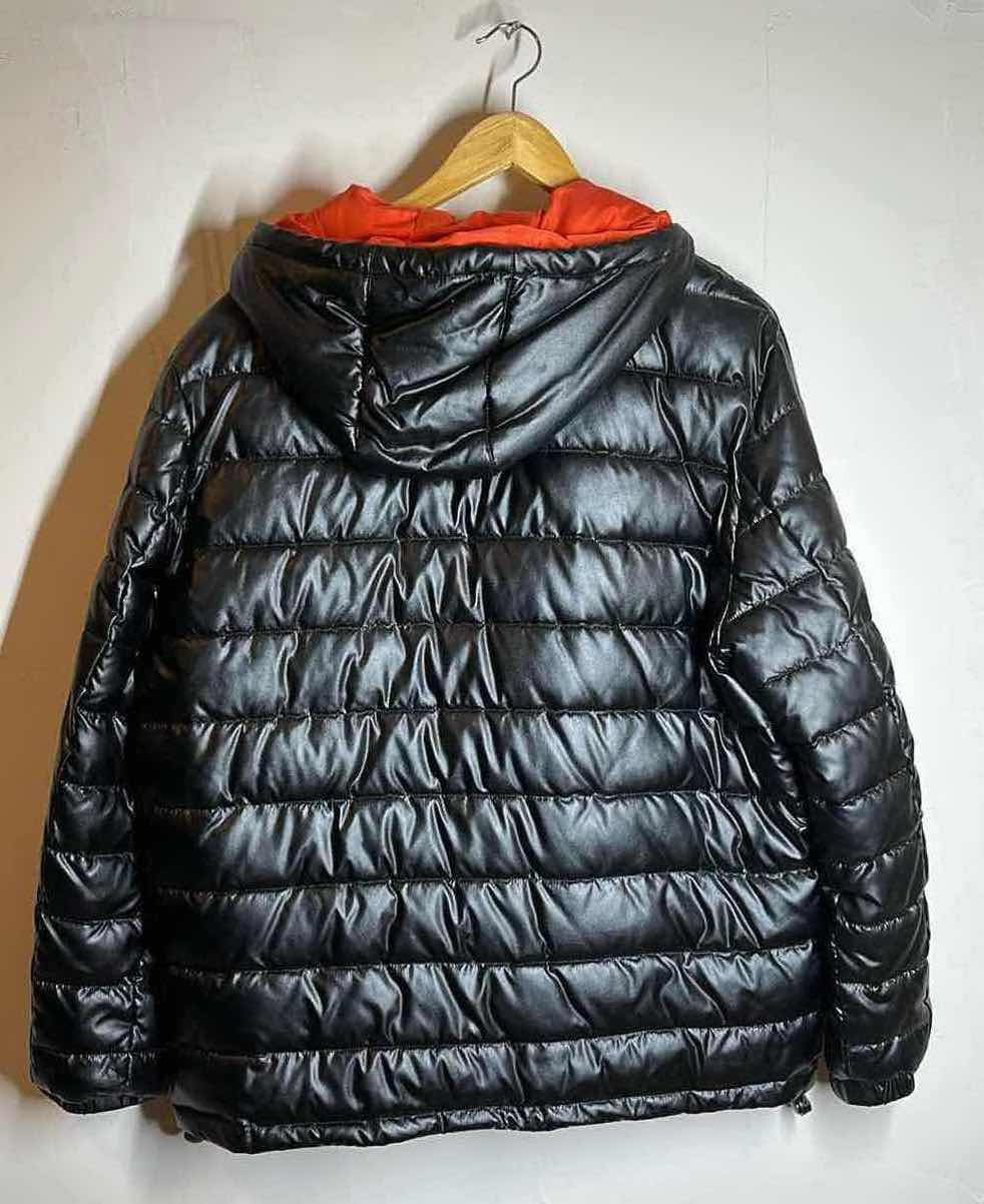 Photo 1 of NEW COLE HAAN BLACK HOODED PUFFER JACKET MENS SIZE LG