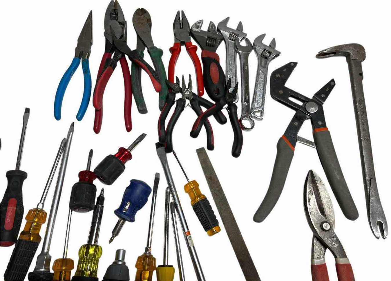 Photo 1 of GREASE MONKEY TOOL BAG W VARIOUS PURPOSE TOOLS (APPROX 40 TOOLS)