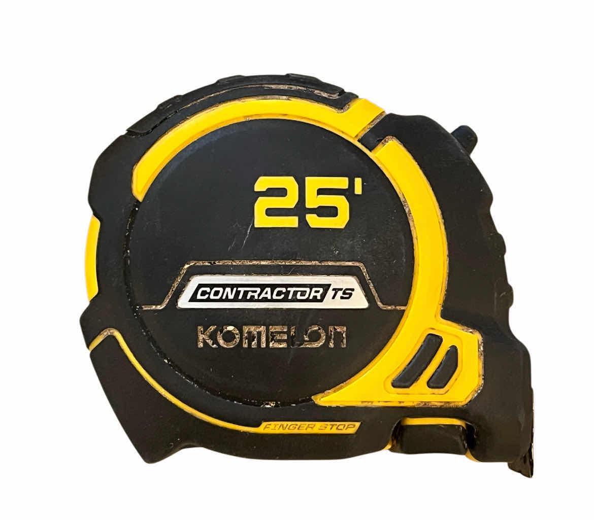 Photo 1 of STANLEY FAT MAX 25’ & KOMELON CONTRACTOR 25’ W IRONMARK 30’ MEASURING TAPE
