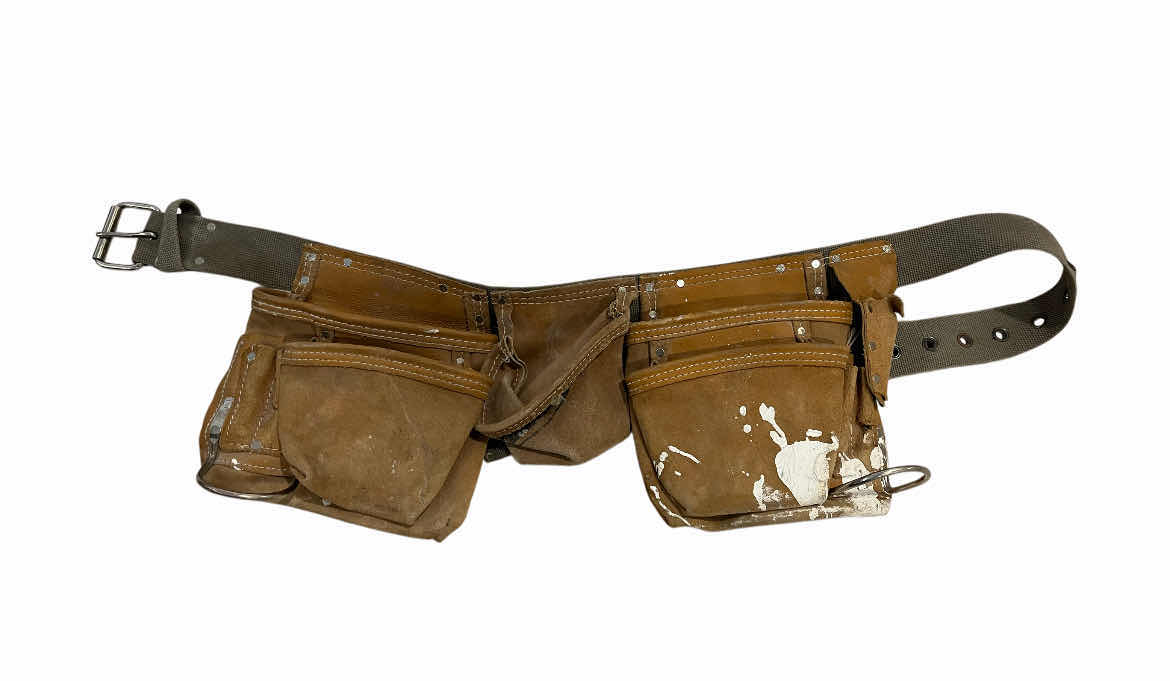 Photo 1 of LEATHER TOOL BELTS (3)